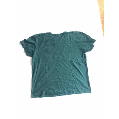 Pre-owned Polo Ralph Lauren Green Cotton T-shirt