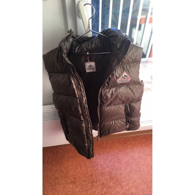 Pre-owned Pyrenex Puffer In Brown