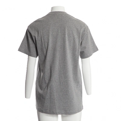 Pre-owned Mugler Grey Cotton T-shirts