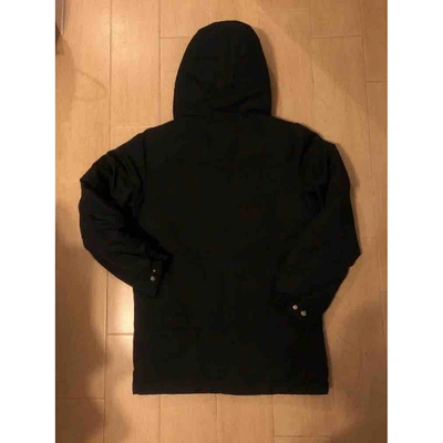 Pre-owned Nike Black Polyester Coat