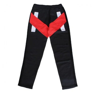 Pre-owned Givenchy Trousers In Black