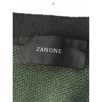 Pre-owned Zanone Green Cotton Knitwear & Sweatshirts