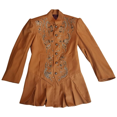 Pre-owned Vivienne Westwood Orange Silk Jackets