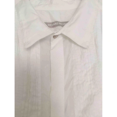 Pre-owned Richard Nicoll Shirt In White