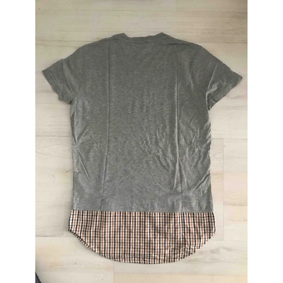 Pre-owned Carven Grey Cotton T-shirt