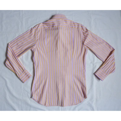 Pre-owned Emanuel Ungaro Shirt In Pink