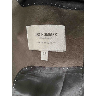 Pre-owned Les Hommes Vest In Khaki