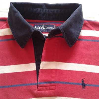 Pre-owned Ralph Lauren Polo Shirt In Red