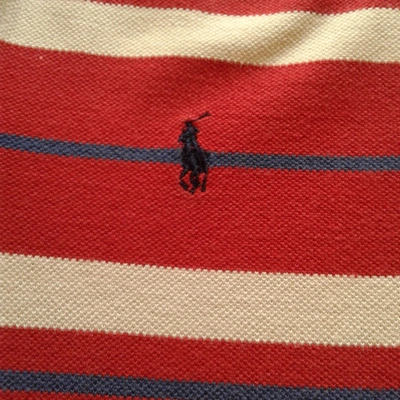 Pre-owned Ralph Lauren Polo Shirt In Red