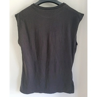 Pre-owned Mugler Black Cotton T-shirt