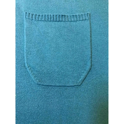 Pre-owned Colombo Polo Shirt In Turquoise