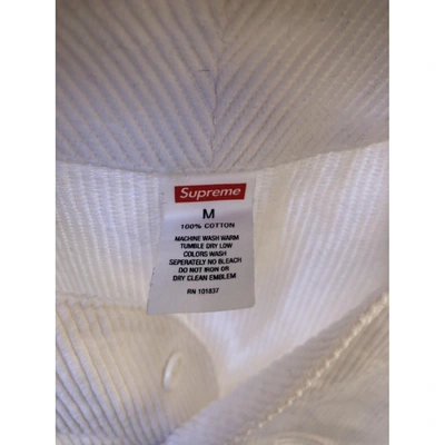 Pre-owned Supreme Shirt In White