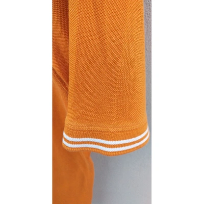 Pre-owned Sergio Tacchini Polo Shirt In Orange