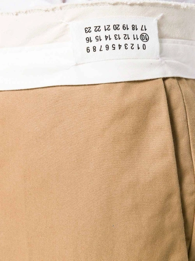 Shop Maisonmargiela Classic Tailored Trousers Caramelo