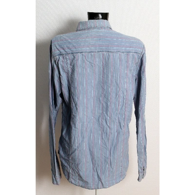 Pre-owned Scotch & Soda Blue Cotton Shirts