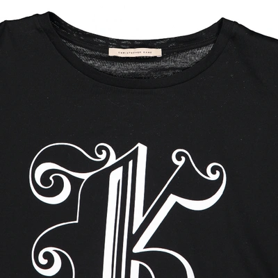 Pre-owned Christopher Kane Black Cotton T-shirt