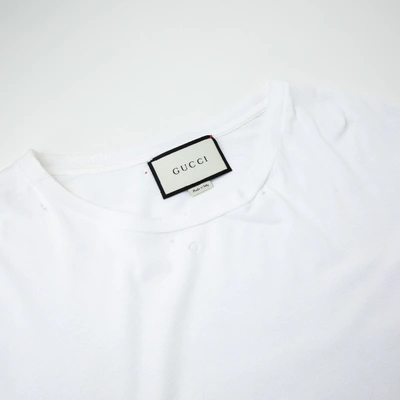 Pre-owned Gucci White Cotton T-shirts