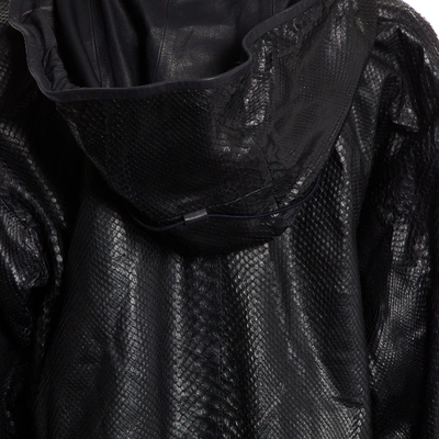 Pre-owned Louis Vuitton Black Python Jacket