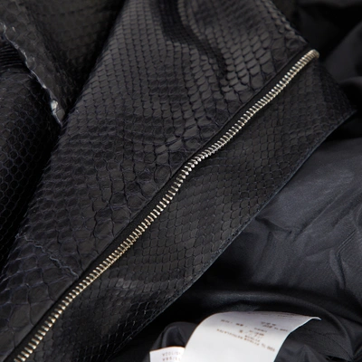 Pre-owned Louis Vuitton Black Python Jacket
