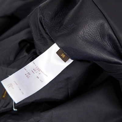 Pre-owned Louis Vuitton Black Python Jacket