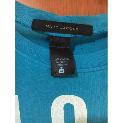Pre-owned Marc Jacobs Blue Cotton T-shirt