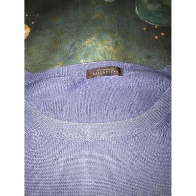 Pre-owned Ballantyne Blue Cotton Knitwear & Sweatshirts