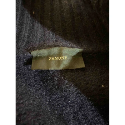 Pre-owned Zanone Blue Wool Knitwear & Sweatshirts