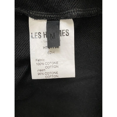 Pre-owned Les Hommes Sweatshirt In Black