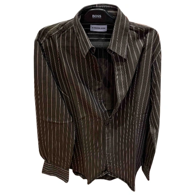 Pre-owned Mugler Brown Cotton Shirts