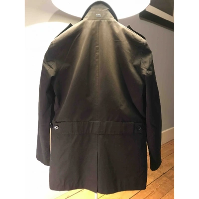 Pre-owned Michael Kors Trenchcoat In Black