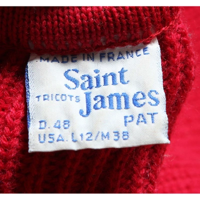 Pre-owned Saint James Red Wool Knitwear & Sweatshirts