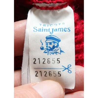 Pre-owned Saint James Red Wool Knitwear & Sweatshirts