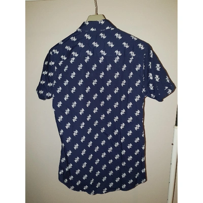 Pre-owned Topman Shirt In Blue