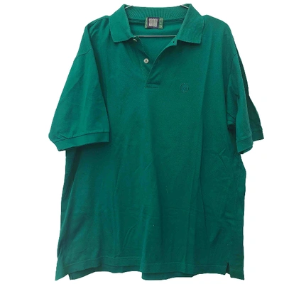 Pre-owned Sergio Tacchini Green Cotton Polo Shirts