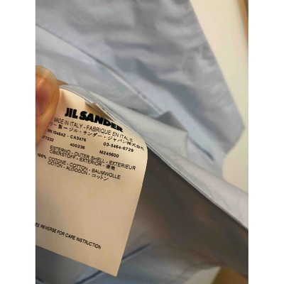 Pre-owned Jil Sander Vest In Blue