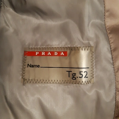 Pre-owned Prada Beige Coat