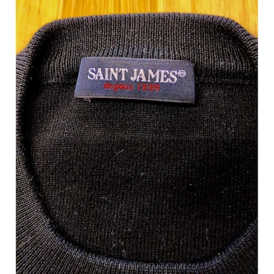 Pre-owned Saint James Black Wool Knitwear & Sweatshirts