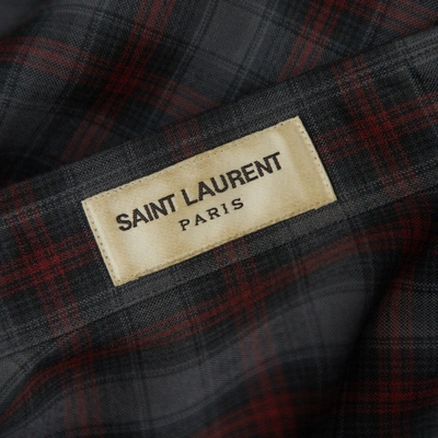 Pre-owned Saint Laurent Wool Shirt In Grey