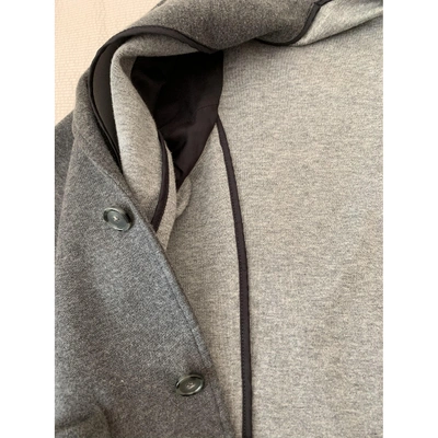 Pre-owned Z Zegna Grey Cotton Jacket