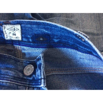 Pre-owned Paul Smith Straight Jeans In Blue