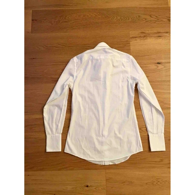 Pre-owned Gucci Shirt In White