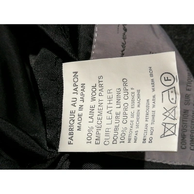 Pre-owned Yohji Yamamoto Wool Vest In Grey