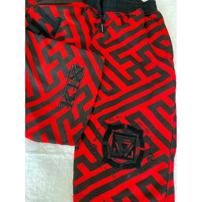 Pre-owned Ktz Red Cotton Shorts