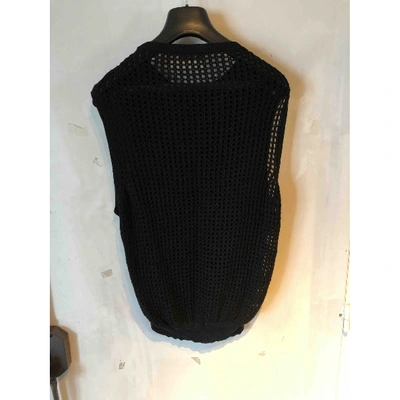 Pre-owned Dior Wool Knitwear & Sweatshirt In Black