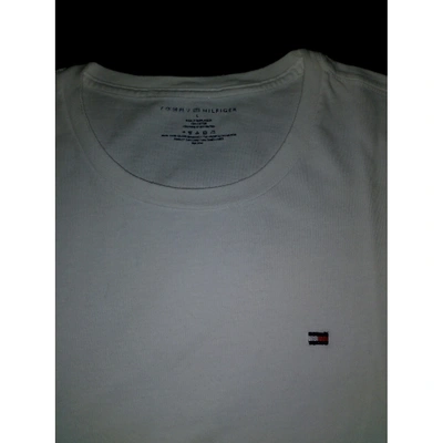 Pre-owned Tommy Hilfiger White Cotton T-shirt