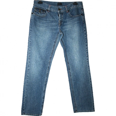 Pre-owned John Richmond Straight Jeans In Blue