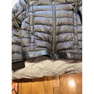 Pre-owned Saint Laurent Cloth Puffer In Black