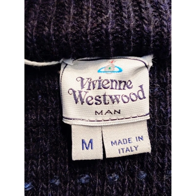 Pre-owned Vivienne Westwood Navy Wool Jacket