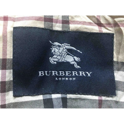 BURBERRY Pre-owned Vest In Burgundy