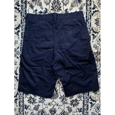 Pre-owned Adam Lippes Blue Cotton Shorts